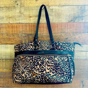 Tutilo Leopard Carey The Day Large Bag
